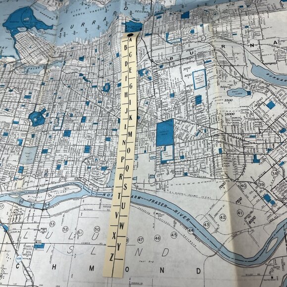 VTG Dominion Maps Dail Map Of The City Of Vancouver And Adjacent Municipalities - Picture 6 of 13